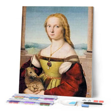 Laden Sie das Bild in den Galerie-Viewer, Diamond Painting | Diamond Painting - Woman of France | Diamond Painting Romance romance | FiguredArt