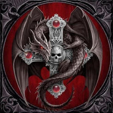 Laden Sie das Bild in den Galerie-Viewer, Diamond Painting, Bösartiger Drache