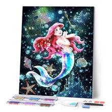 Laden Sie das Bild in den Galerie-Viewer, Diamond Painting | Diamond Painting - Mermaid and bubbles | Diamond Painting Romance romance | FiguredArt