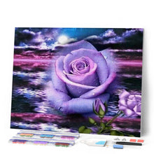 Laden Sie das Bild in den Galerie-Viewer, Diamond Painting | Diamond Painting - Rose and Sea | Diamond Painting Flowers flowers | FiguredArt