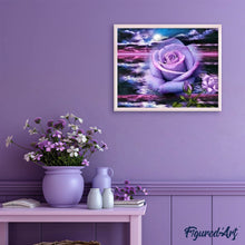 Laden Sie das Bild in den Galerie-Viewer, Diamond Painting | Diamond Painting - Rose and Sea | Diamond Painting Flowers flowers | FiguredArt