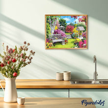 Laden Sie das Bild in den Galerie-Viewer, Diamond Painting | Diamond Painting - Nice Garden | Diamond Painting Landscapes landscapes | FiguredArt
