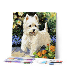 Laden Sie das Bild in den Galerie-Viewer, Diamond Painting | Diamond Painting - Dog Westie | animals Diamond Painting Animals dogs | FiguredArt