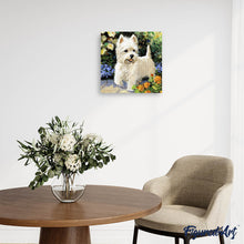Laden Sie das Bild in den Galerie-Viewer, Diamond Painting | Diamond Painting - Dog Westie | animals Diamond Painting Animals dogs | FiguredArt