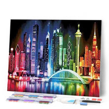 Laden Sie das Bild in den Galerie-Viewer, Diamond Painting – Asiatische Stadt