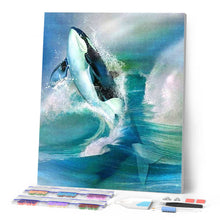 Laden Sie das Bild in den Galerie-Viewer, Diamond Painting | Diamond Painting - Orca | animals Diamond Painting Animals | FiguredArt