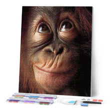 Laden Sie das Bild in den Galerie-Viewer, Diamond Painting | Diamond Painting - Little Monkey | animals Diamond Painting Animals monkeys | FiguredArt