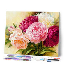 Laden Sie das Bild in den Galerie-Viewer, Diamond Painting | Diamond Painting - Flowers shades of pink | Diamond Painting Flowers flowers | FiguredArt