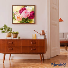 Laden Sie das Bild in den Galerie-Viewer, Diamond Painting | Diamond Painting - Flowers shades of pink | Diamond Painting Flowers flowers | FiguredArt