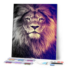 Laden Sie das Bild in den Galerie-Viewer, Diamond Painting | Diamond Painting - Grand Lion Portrait | animals Diamond Painting Animals lions | FiguredArt