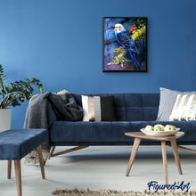 Laden Sie das Bild in den Galerie-Viewer, Diamond Painting | Diamond Painting - Large Parakeet | animals Diamond Painting Animals | FiguredArt