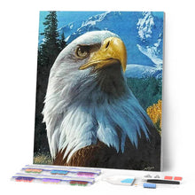 Laden Sie das Bild in den Galerie-Viewer, Diamond Painting | Diamond Painting - Eagle and Mountain | animals Diamond Painting Animals eagles mountains | FiguredArt