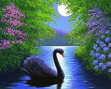 Laden Sie das Bild in den Galerie-Viewer, Diamond Painting, Schwan