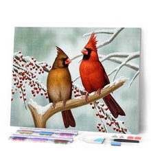 Laden Sie das Bild in den Galerie-Viewer, Diamond Painting | Diamond Painting - Little Tropical Birds | animals birds Diamond Painting Animals | FiguredArt