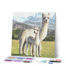 Laden Sie das Bild in den Galerie-Viewer, Diamond Painting | Diamond Painting - Lama | animals Diamond Painting Animals | FiguredArt