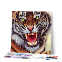 Laden Sie das Bild in den Galerie-Viewer, Diamond Painting | Diamond Painting - Tiger Teeth | animals Diamond Painting Animals tigers | FiguredArt