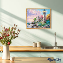 Laden Sie das Bild in den Galerie-Viewer, Diamond Painting | Diamond Painting - Small Lighthouse | Diamond Painting Landscapes landscapes | FiguredArt