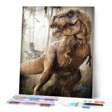 Laden Sie das Bild in den Galerie-Viewer, Diamond Painting | Diamond Painting - Dinosaurs Jurassic Park | animals Diamond Painting Animals dinosaurs | FiguredArt