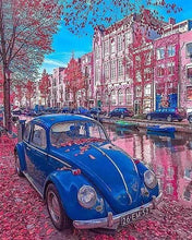 Laden Sie das Bild in den Galerie-Viewer, Diamond Painting, Oldtimer in Paris