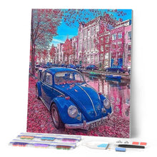 Laden Sie das Bild in den Galerie-Viewer, Diamond Painting | Diamond Painting - Vintage Car in Paris | cars and motorcycles cities Diamond Painting Cities | FiguredArt