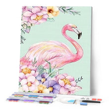 Laden Sie das Bild in den Galerie-Viewer, Diamond Painting | Diamond Painting - Pink Flamingo | animals Diamond Painting Animals flamingos | FiguredArt