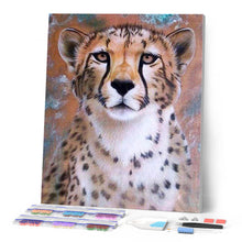 Laden Sie das Bild in den Galerie-Viewer, Diamond Painting | Diamond Painting - Cheetah Face | animals Diamond Painting Animals | FiguredArt
