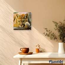 Laden Sie das Bild in den Galerie-Viewer, Diamond Painting | Diamond Painting - Lioness | animals Diamond Painting Animals lions | FiguredArt