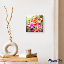 Laden Sie das Bild in den Galerie-Viewer, Diamond Painting | Diamond Painting - Multi Color Flowers | Diamond Painting Flowers flowers | FiguredArt