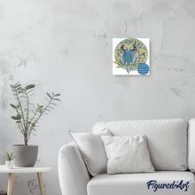 Laden Sie das Bild in den Galerie-Viewer, Diamond Painting | Diamond Painting - Owl in Style | animals Diamond Painting Animals owls | FiguredArt