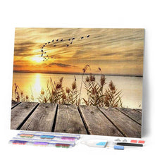Laden Sie das Bild in den Galerie-Viewer, Diamond Painting | Diamond Painting - At the Lake | Diamond Painting Landscapes landscapes | FiguredArt
