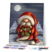 Laden Sie das Bild in den Galerie-Viewer, Diamond Painting | Diamond Painting - Father Christmas in his Hood | christmas Diamond Painting Landscapes landscapes | FiguredArt