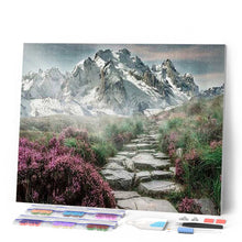 Laden Sie das Bild in den Galerie-Viewer, Diamond Painting | Diamond Painting - Mountain Path | Diamond Painting Landscapes landscapes mountains | FiguredArt