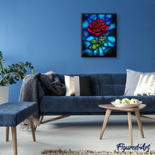 Laden Sie das Bild in den Galerie-Viewer, Diamond Painting | Diamond Painting - Pink Mosaic | Diamond Painting Flowers flowers | FiguredArt