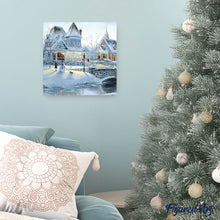 Laden Sie das Bild in den Galerie-Viewer, Diamond Painting | Diamond Painting - House of Snows | Diamond Painting Landscapes landscapes winter | FiguredArt