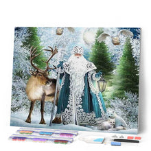 Laden Sie das Bild in den Galerie-Viewer, Diamond Painting | Diamond Painting - King of the Forest | animals Diamond Painting Animals winter | FiguredArt
