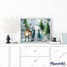 Laden Sie das Bild in den Galerie-Viewer, Diamond Painting | Diamond Painting - King of the Forest | animals Diamond Painting Animals winter | FiguredArt