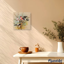Laden Sie das Bild in den Galerie-Viewer, Diamond Painting | Diamond Painting - Little Bird on Branch | animals birds Diamond Painting Animals | FiguredArt
