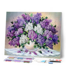 Laden Sie das Bild in den Galerie-Viewer, Diamond Painting | Diamond Painting - Bouquet Purple | Diamond Painting Flowers flowers | FiguredArt
