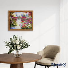 Laden Sie das Bild in den Galerie-Viewer, Diamond Painting | Diamond Painting - Flowers and Lake | Diamond Painting Flowers flowers | FiguredArt