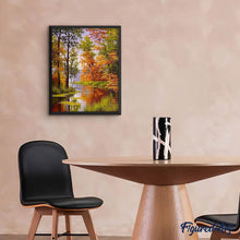 Laden Sie das Bild in den Galerie-Viewer, Diamond Painting | Diamond Painting - Lake in Autumn | Diamond Painting Landscapes landscapes | FiguredArt