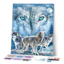 Laden Sie das Bild in den Galerie-Viewer, Diamond Painting | Diamond Painting - Pack of Wolves | animals Diamond Painting Animals rabbits wolves | FiguredArt