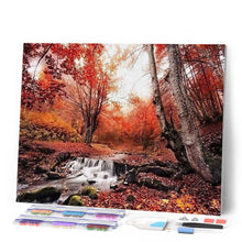 Laden Sie das Bild in den Galerie-Viewer, Diamond Painting | Diamond Painting - Small river in the Forest | Diamond Painting Landscapes landscapes | FiguredArt