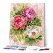 Laden Sie das Bild in den Galerie-Viewer, Diamond Painting | Diamond Painting - Flowers 3 colors | Diamond Painting Flowers flowers | FiguredArt