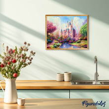 Laden Sie das Bild in den Galerie-Viewer, Diamond Painting | Diamond Painting - Bright Castle | castles Diamond Painting Romance romance | FiguredArt