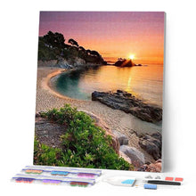 Laden Sie das Bild in den Galerie-Viewer, Diamond Painting | Diamond Painting - Beach and Sunset | Diamond Painting Landscapes landscapes | FiguredArt