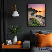 Laden Sie das Bild in den Galerie-Viewer, Diamond Painting | Diamond Painting - Beach and Sunset | Diamond Painting Landscapes landscapes | FiguredArt