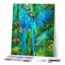 Laden Sie das Bild in den Galerie-Viewer, Diamond Painting | Diamond Painting - Large Parrots | animals birds Diamond Painting Animals parrots | FiguredArt