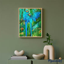 Laden Sie das Bild in den Galerie-Viewer, Diamond Painting | Diamond Painting - Large Parrots | animals birds Diamond Painting Animals parrots | FiguredArt
