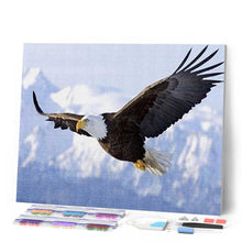 Laden Sie das Bild in den Galerie-Viewer, Diamond Painting | Diamond Painting - Eagle in Flight | animals Diamond Painting Animals eagles | FiguredArt