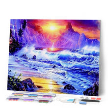 Laden Sie das Bild in den Galerie-Viewer, Diamond Painting | Diamond Painting - Great Waves | Diamond Painting Landscapes landscapes | FiguredArt